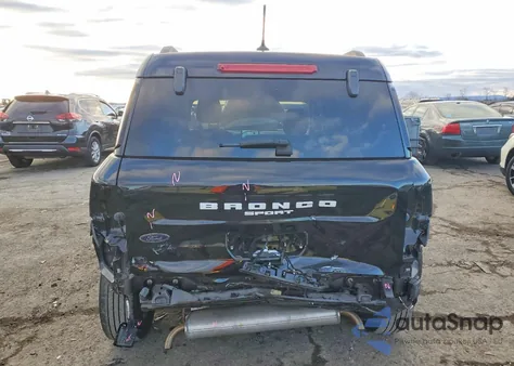 2022 Ford Bronco Sport Big Bend z USA, uszkodzony, nr VIN 3FMCR9B64NRE08948